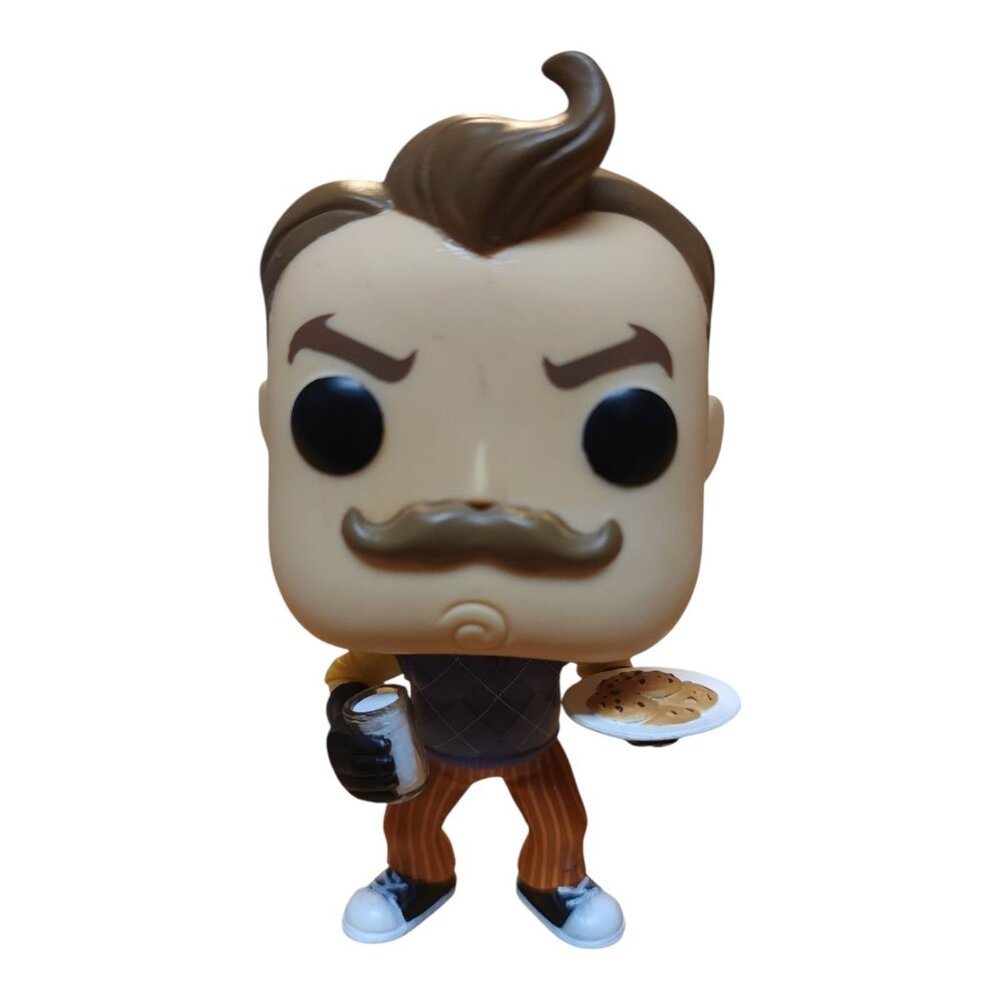 Funko Pop HELLO NEIGHBOR WITH MILK AND COOKIES 263 Trap Setting Stealth GAME